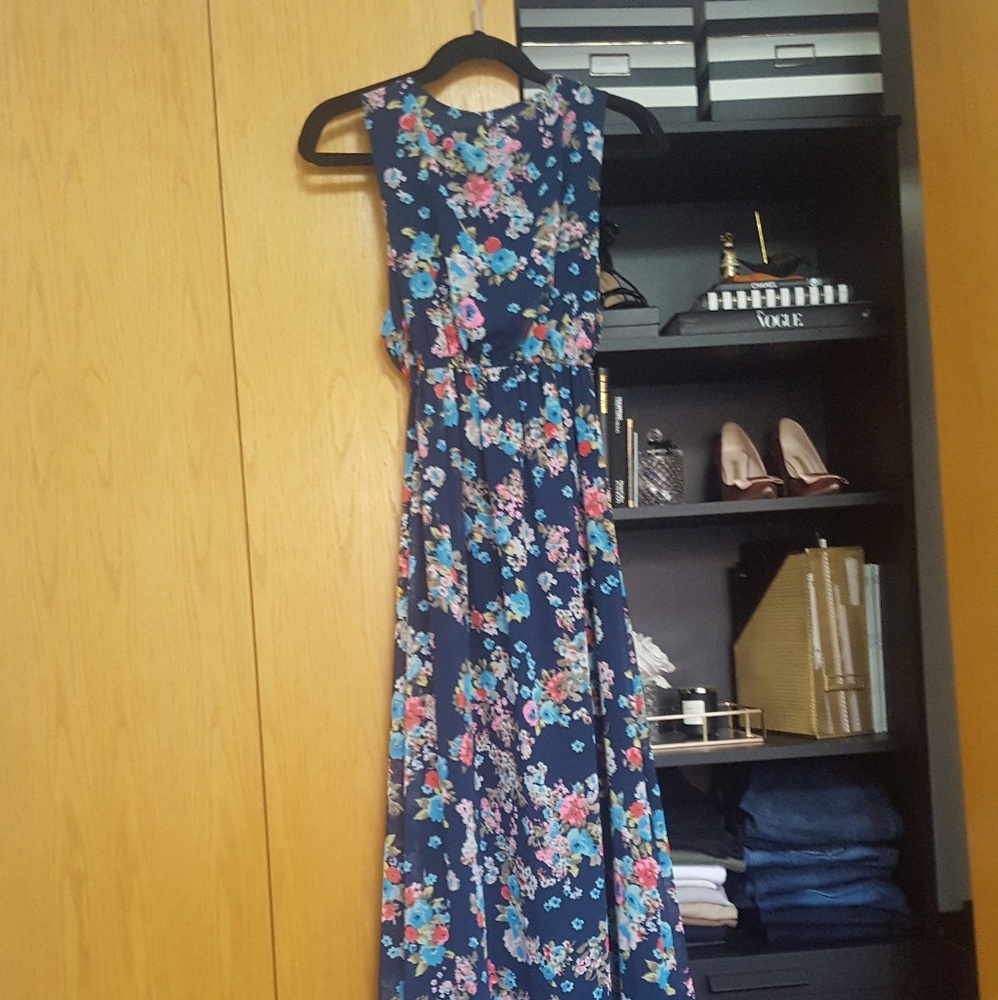Floral maxi dress